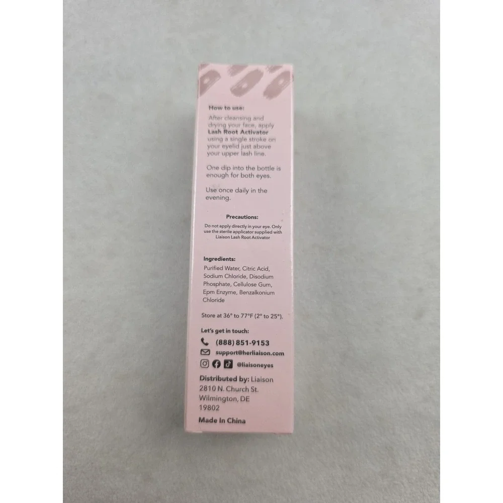 Eyelash Growth Serum (3ml) Premium Eyelash Boosting Serum for Thickness, Stro...
